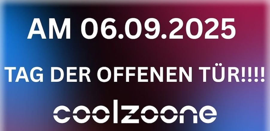 Tag der offenen Tür bei Coolzoone Köln – 06.09.2025