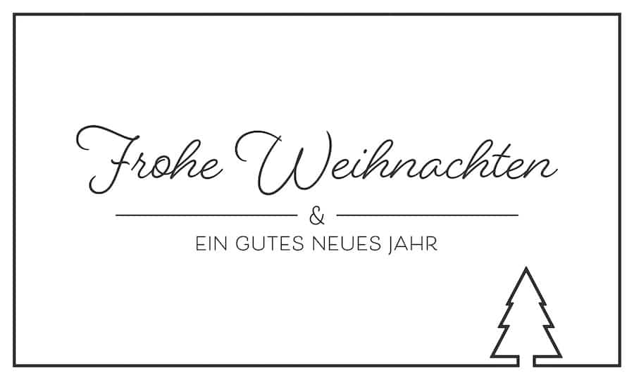 Frohe Weihnachten 2021